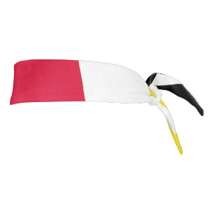 Black Red Yellow Blue Bavaria Diamond Flag Pattern Tie Headband