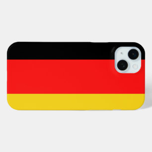 Black Red Yellow Germany iPhone 15 Plus Case