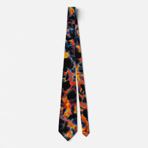 Black Red Yellow Neck Tie