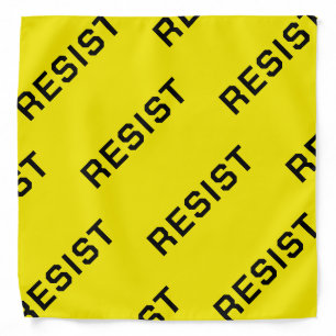 Black Resist Protest Bandana