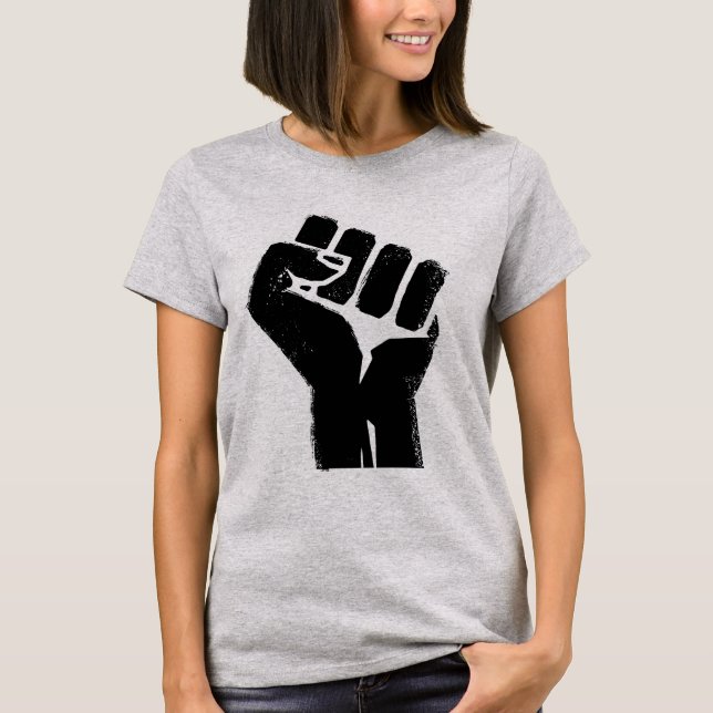 Black Resistance Pride and Power T-Shirt (Front)