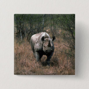 Black Rhino Button