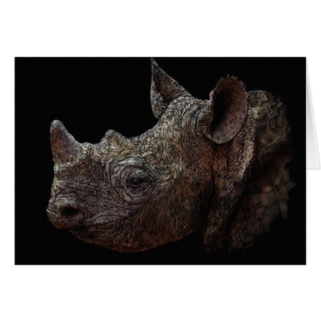 Black Rhino Cards (Front Horizontal)