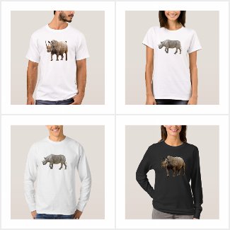 Black Rhino T-Shirts