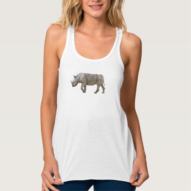 Black Rhino  Tank Top (Front)