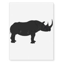 Black Rhino Tatoo