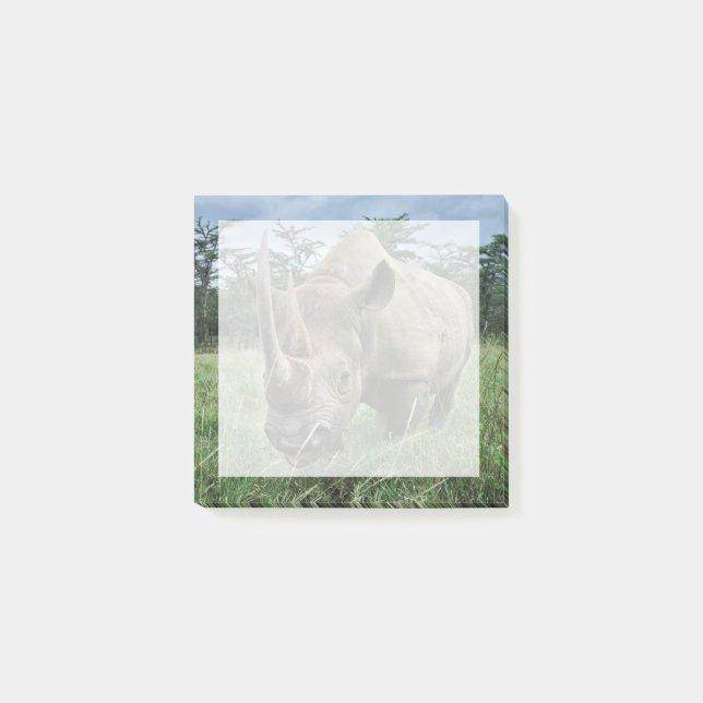 Black Rhinoceros | Kenya Post-it Notes (Front)