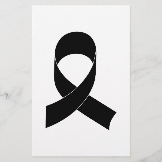 Black Ribbon Drawing (Front)