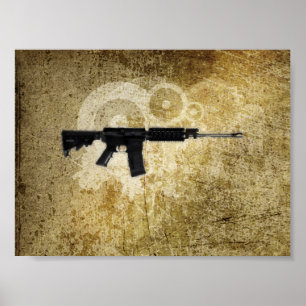 Black Rifle AR-15 from Phil's Art Online Poster