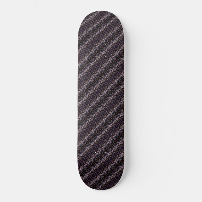 Black Ripples Skateboard (Front)
