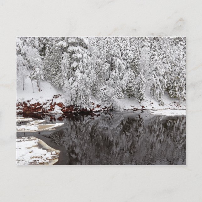 Black River, Bessemer, Michigan's Upper Peninsula Postcard (Front)