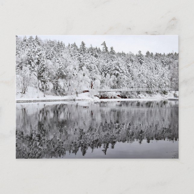 Black River Harbor Bridge, Michigan Postcard (Front)