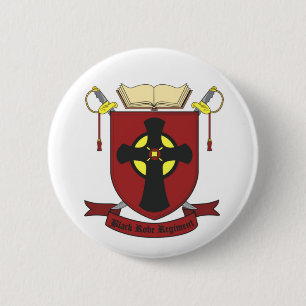 BLACK ROBE REGIMENT PINBACK BUTTON