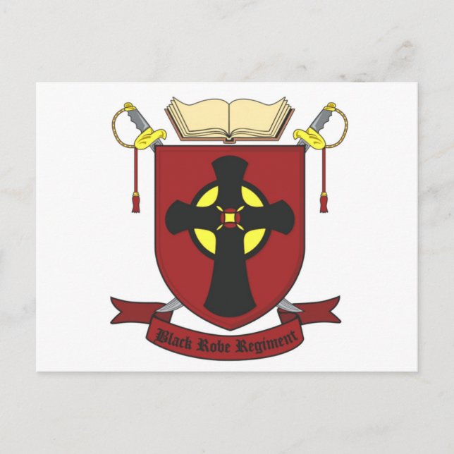 BLACK ROBE REGIMENT POSTCARD (Front)