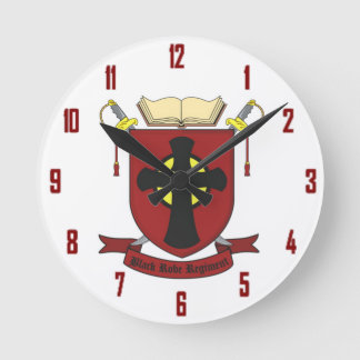 BLACK ROBE REGIMENT ROUND CLOCK