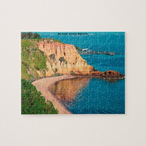 Black Rock Beach Australia Jigsaw Puzzle