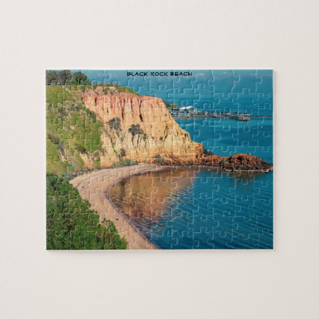 Black Rock Beach Australia Jigsaw Puzzle (Horizontal)