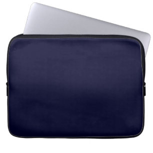 Black Rock Deep Blue Classical Unique Minimalist Laptop Sleeve