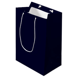 Black Rock Deep Blue Classical Unique Minimalist Medium Gift Bag