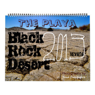 Black Rock Desert Playa Calendar 2013-2014