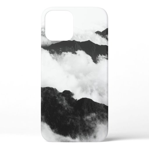 BLACK ROCK FORMATIONS iPhone 12 CASE