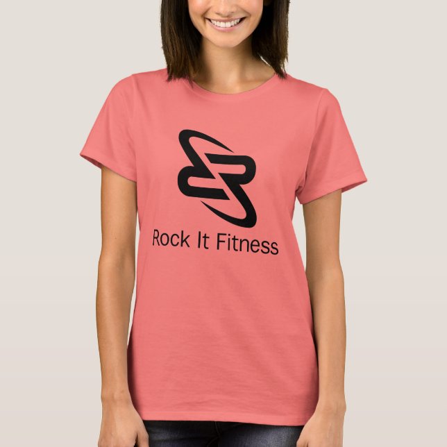 Black Rock It Logo All Performance T-Shirt (Front)