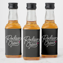 Black Rodeo Crew Western Bachelorette Party