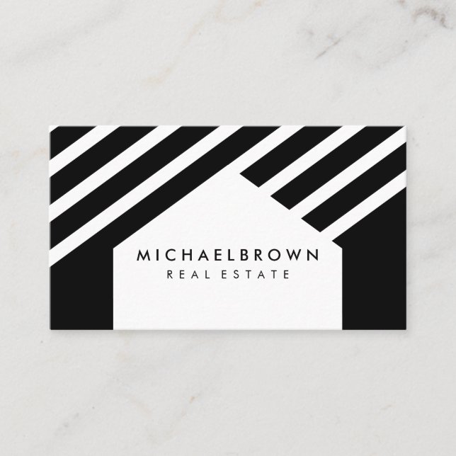 Black Roof Business Card (Front)