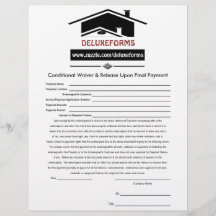 Black Roof Conditional Waiver Release Final