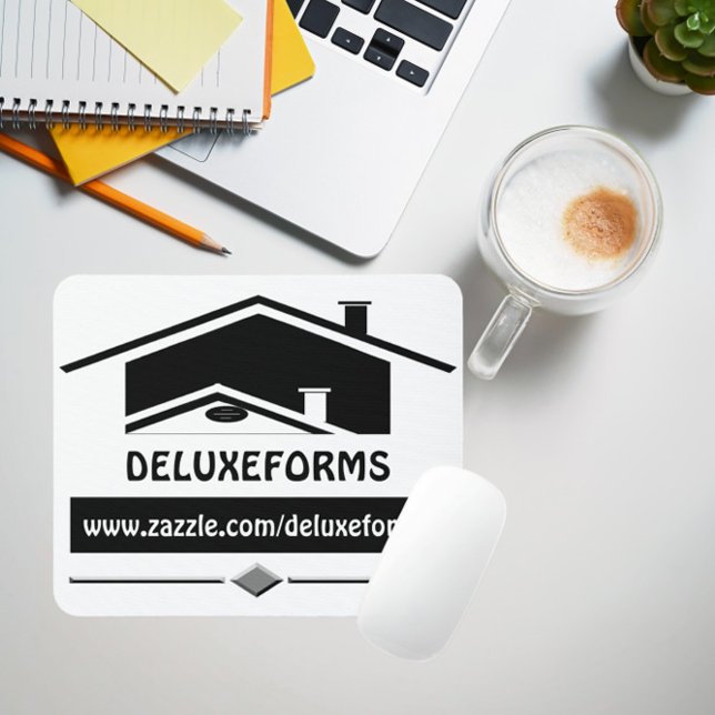 Black Roof Mouse Pad (Creator Uploaded)