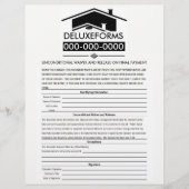 Black Roof Unconditional Waiver & Release on Final (Front)