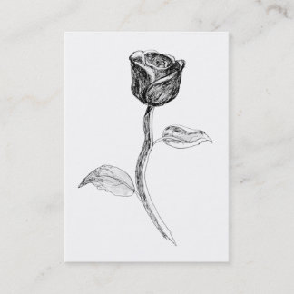 Black Rose. Business Card