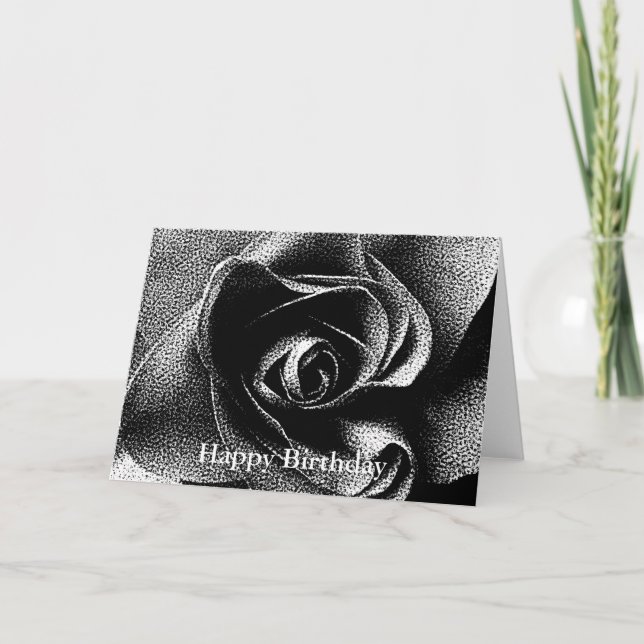 BLACK ROSE CARD (Front)