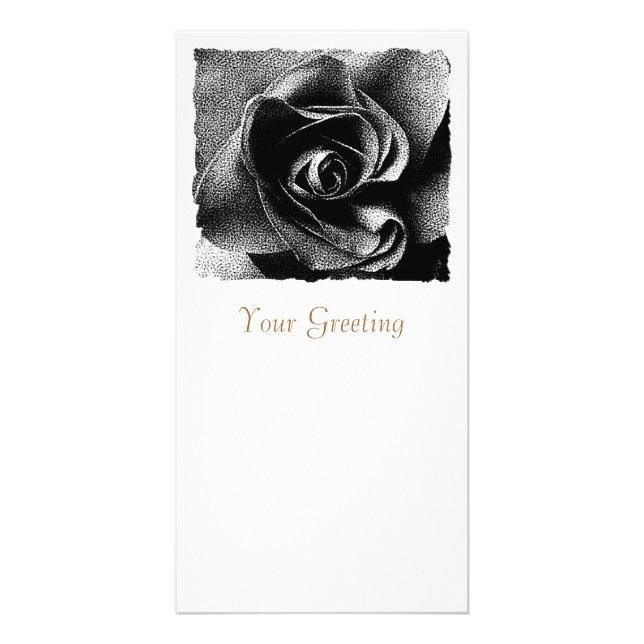 BLACK ROSE CARD (Front)