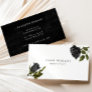 Black Rose Floral Business Card
