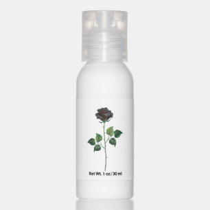 Black rose flower hand lotion