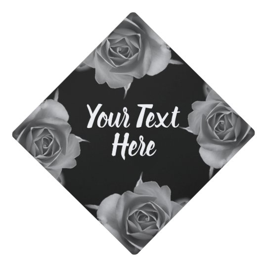 rose graduation cap