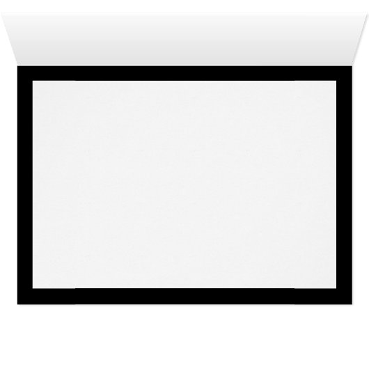 Black Rose Scroll (Inside Horizontal (Bottom))