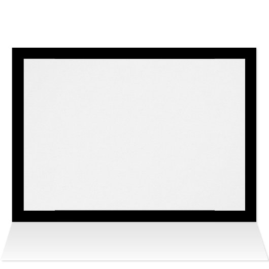 Black Rose Scroll (Inside Horizontal (Top))