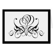 Black Rose Scroll (Front Horizontal)