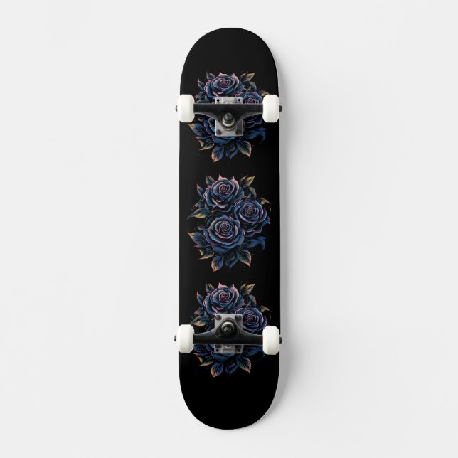 Black Rose Skateboard (Front)