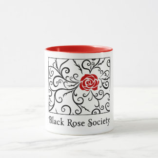 Black Rose Society Mugs | Heartblaze
