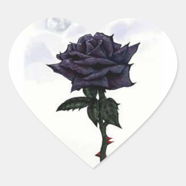 Black Rose Stickers (Front)