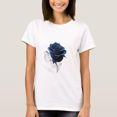 Black Rose  T_Shirt