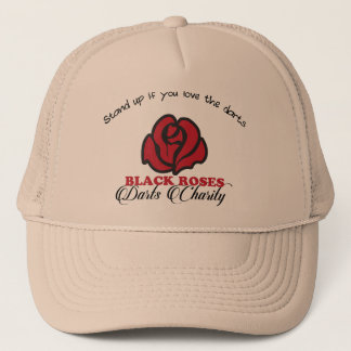 Black Roses Darts Charity Cap