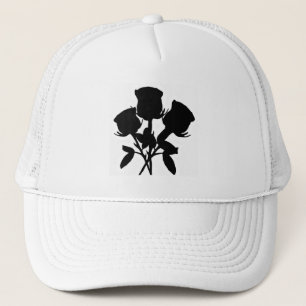 Black Roses Trucker Hat