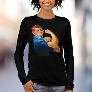Black Rosie the Riveter Shirt