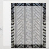 Black Rubber Tire Thread Texture Design (Front/Back)