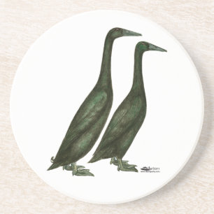 Black Runner Ducks Coaster