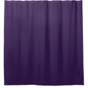 Black Russian, deep purple Shower Curtain